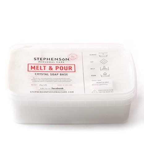 Melt and Pour Soap Base: Clear
