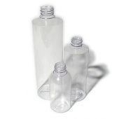Clear Plastic Cylinders -10 Pack with Lids