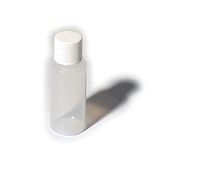 Plastic Travel Bottle, with white cap 15ml (0.5 fl.oz.) 10-Pack